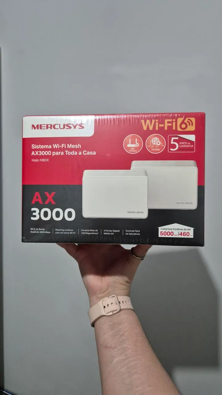 Wi-Fi Mesh AX3000 da Mercusys 