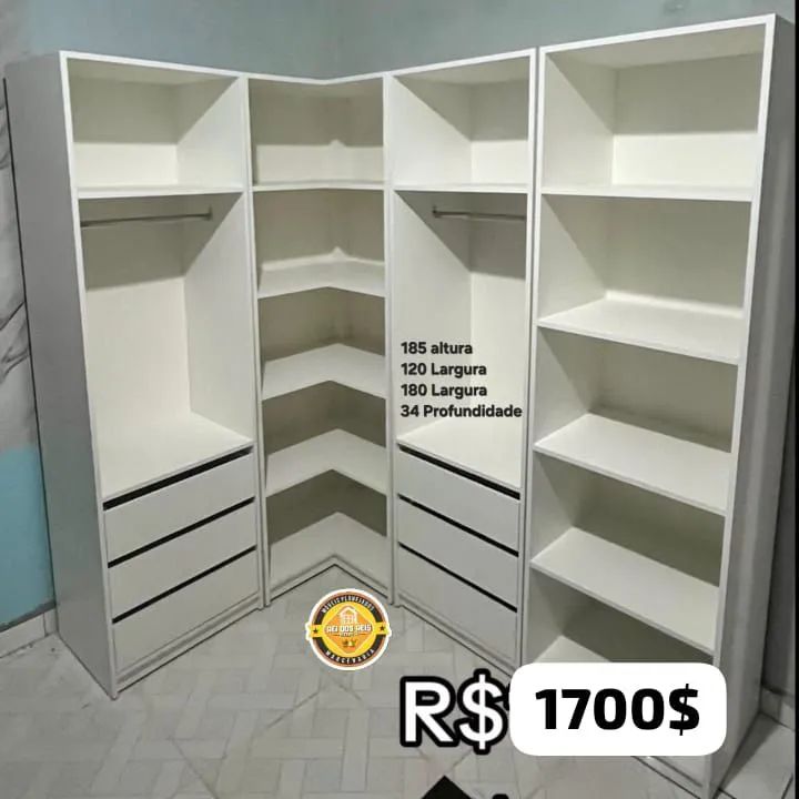 Closet solteiro e casal - Foto 5