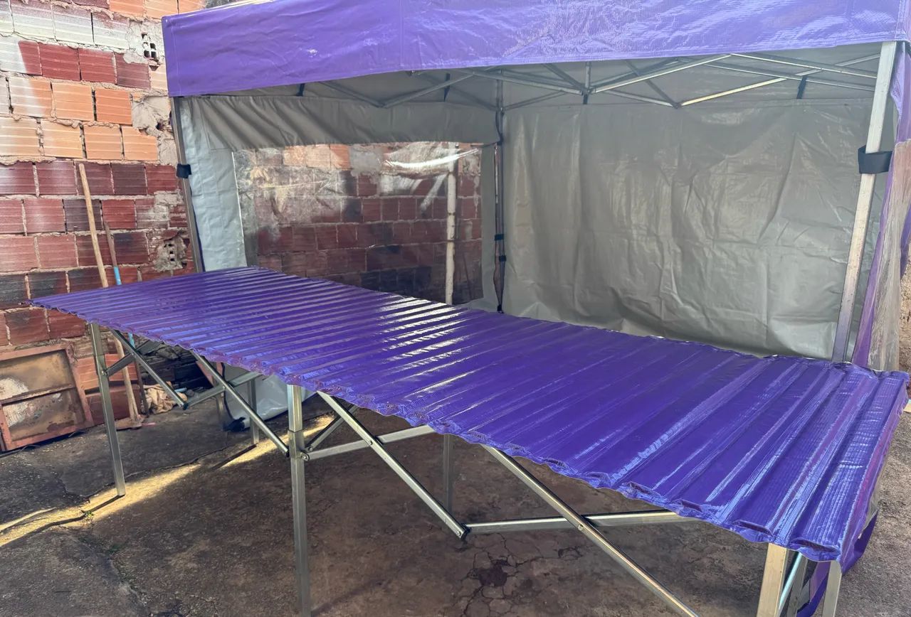Tenda + mesa em excelente estado  - Foto 4