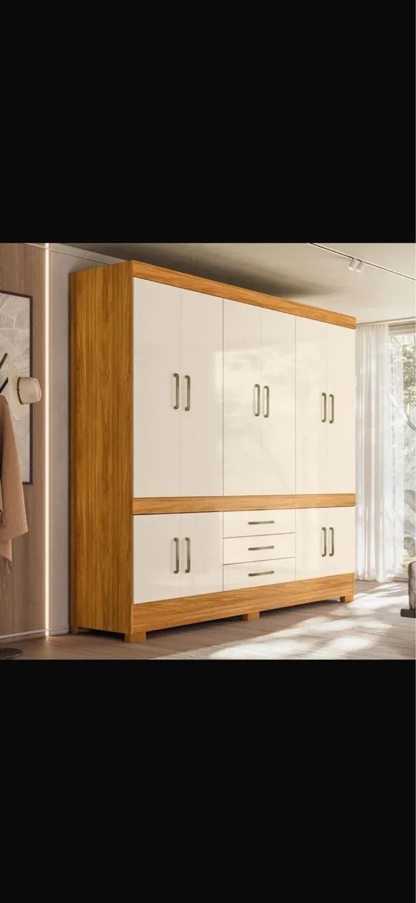 Roupeiro New murano 10 portas 