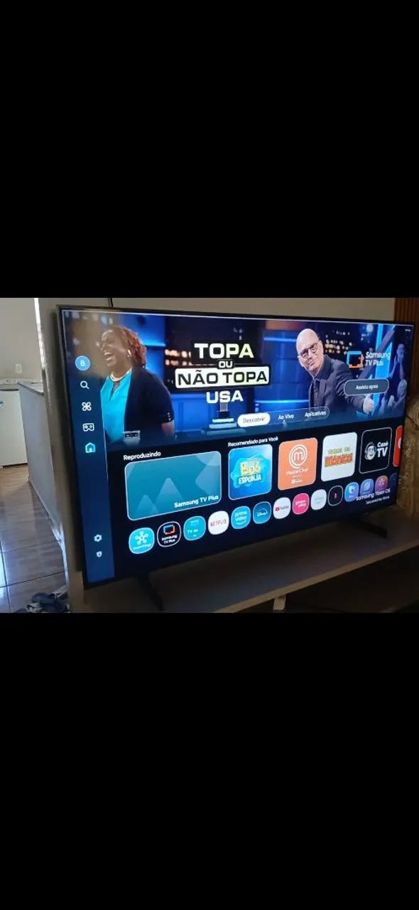 Tv Samsung cu8000 55 polegadas- Perfeito estado  - Foto 2