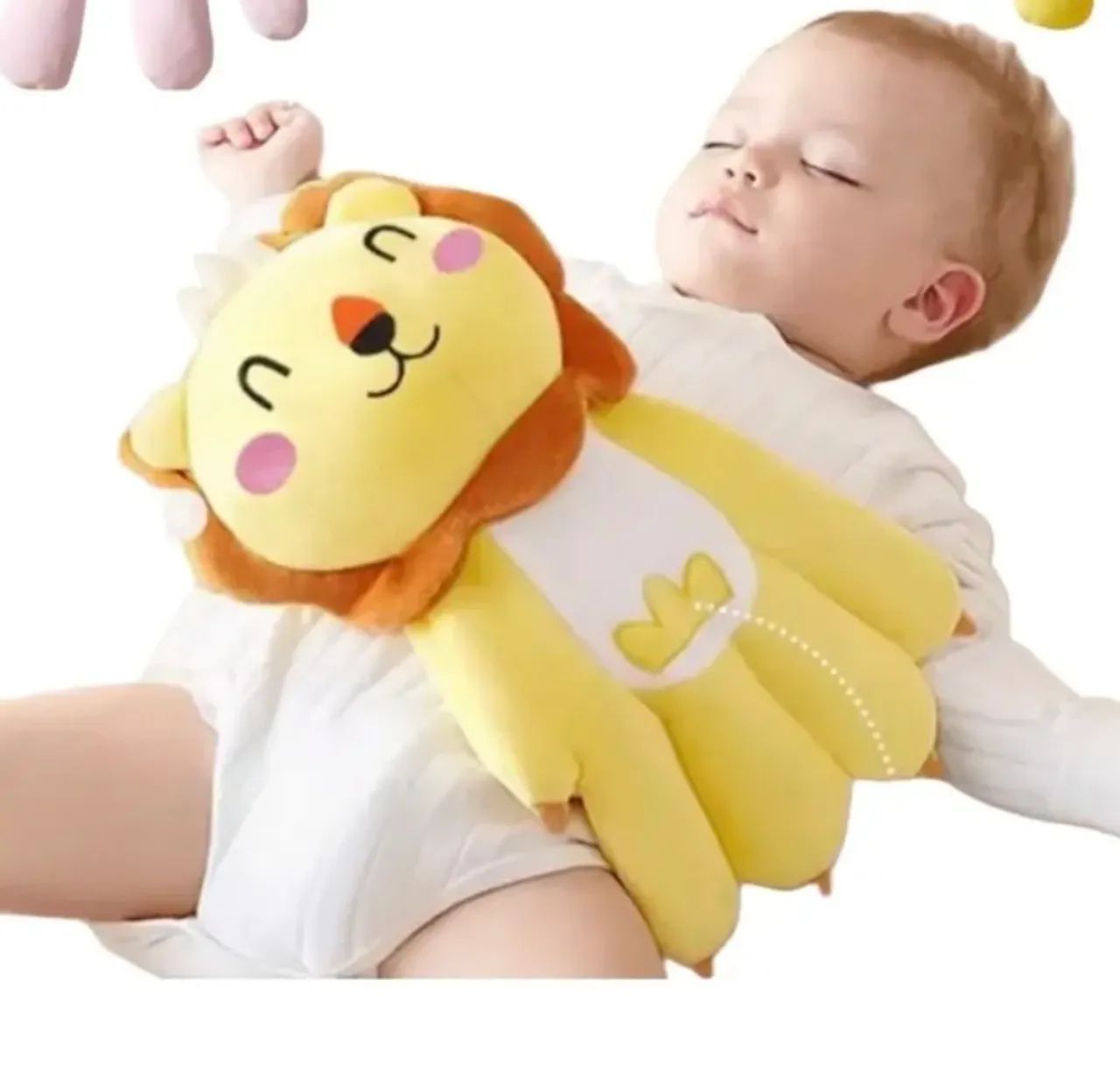 Mãozinha Almofada Palminha para Bebê dormir