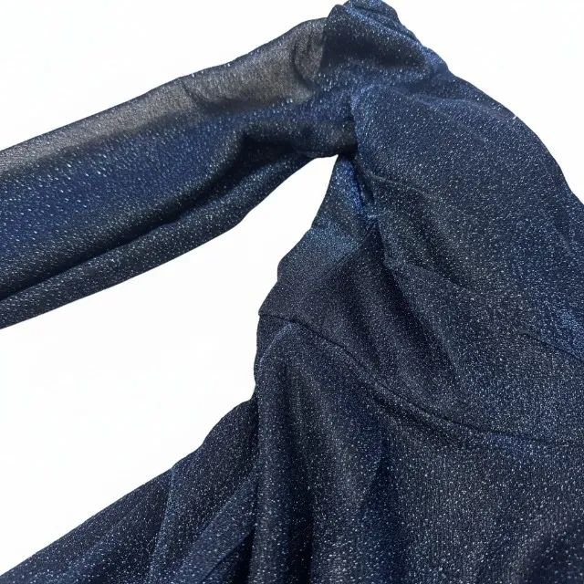 Vendo Vestido azul de festa com brilho - Foto 2