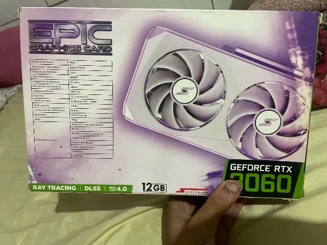 Placa de vídeo 3060 12g GeForce  - Foto 3