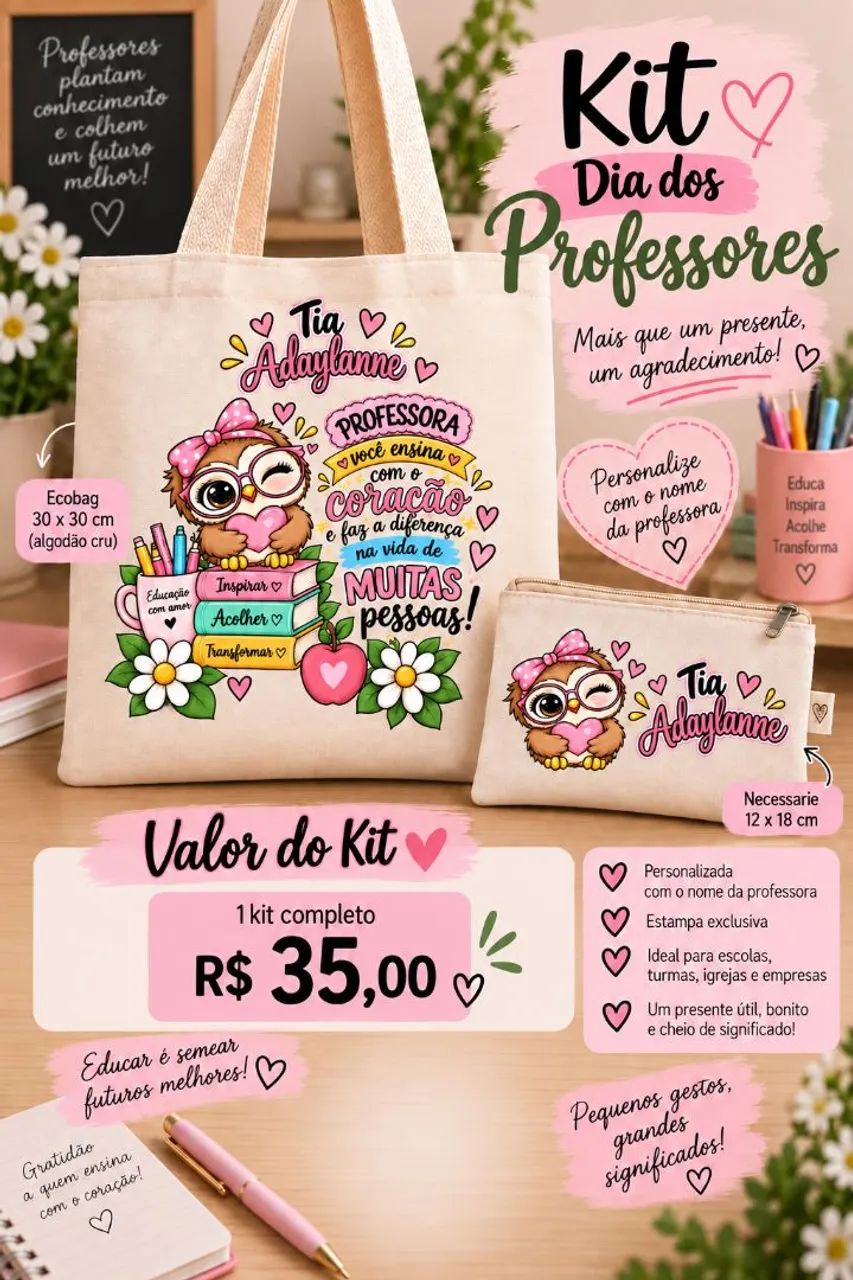 Kit Dia dos professores  - Foto 2
