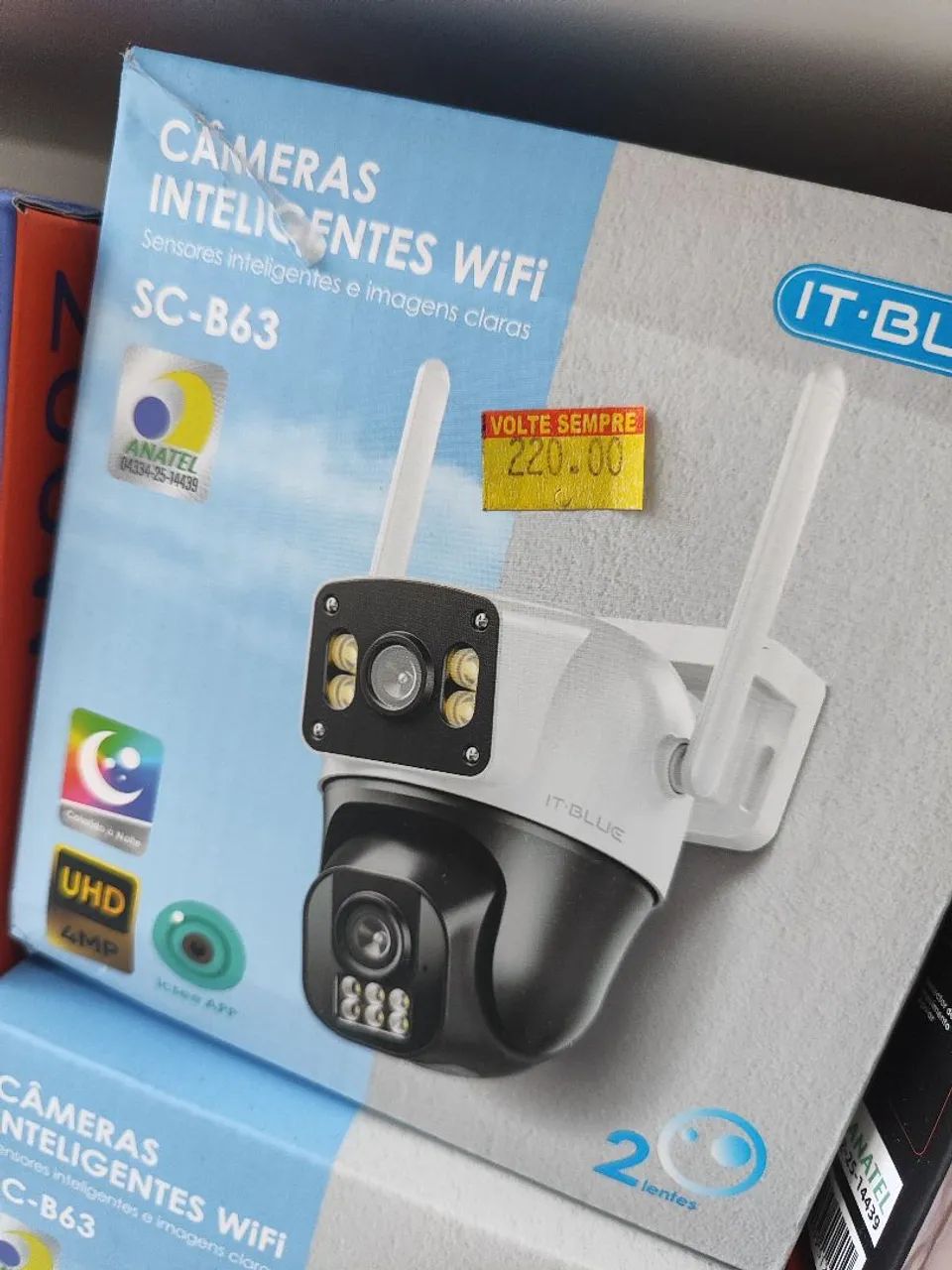Câmera IP externa 