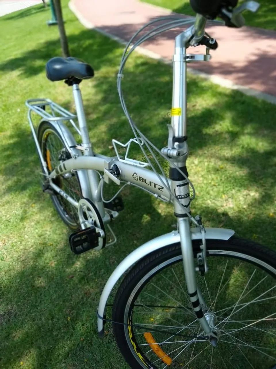 Bicicleta Dobrável Aro 24 Blitz Fit - Foto 3