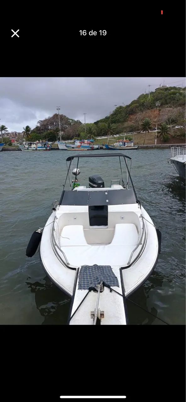 Lancha cobra 22 pés tornado.
