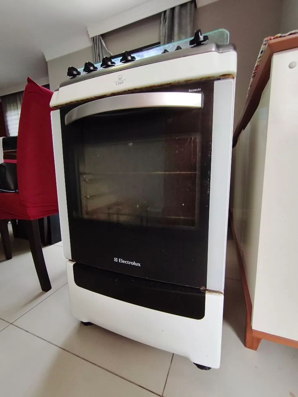 Fogão Eletrolux Chef 4 bocas elétrico  - Foto 4