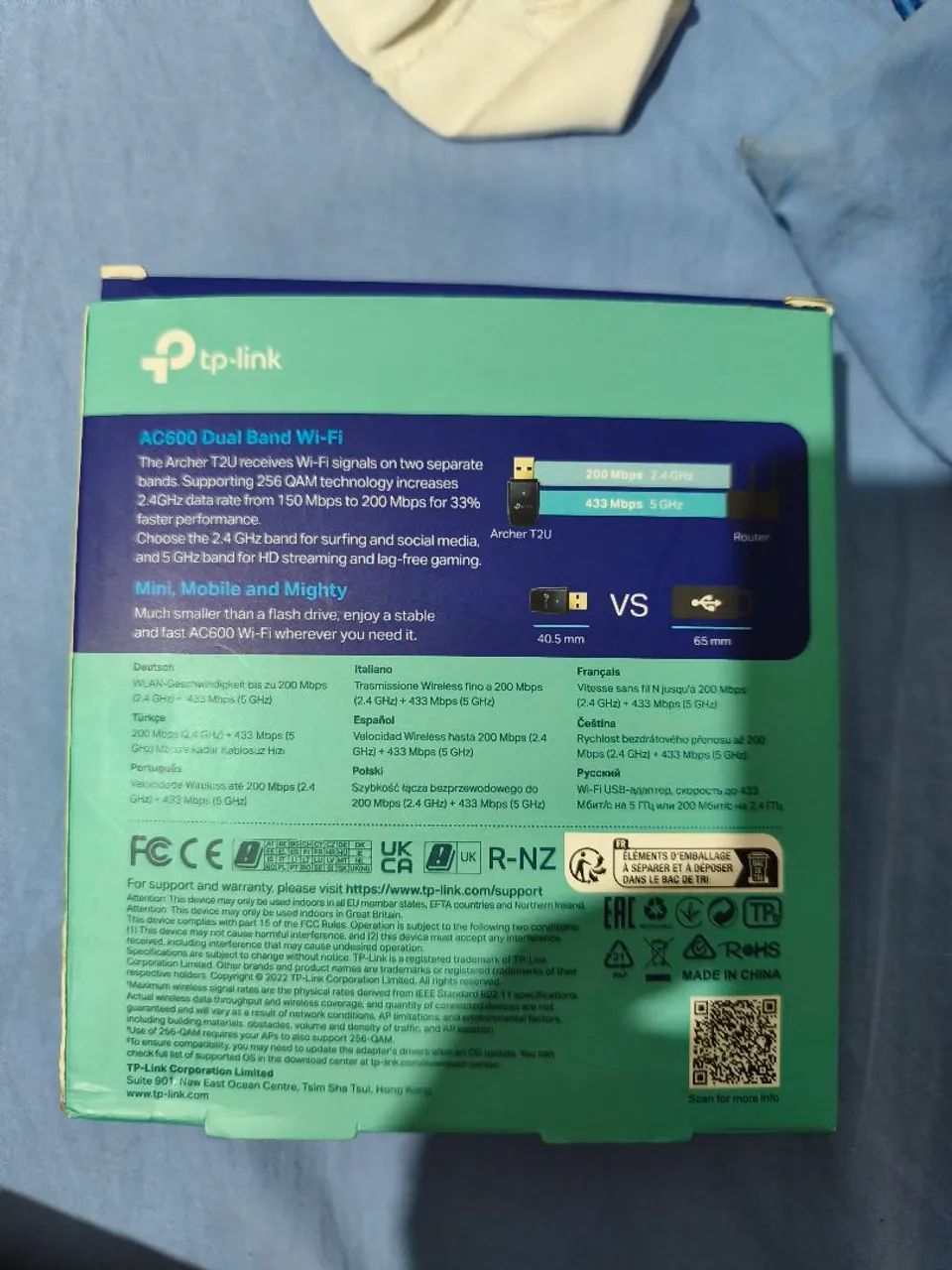 Adaptador de internet de alta performance ac600  - Foto 2