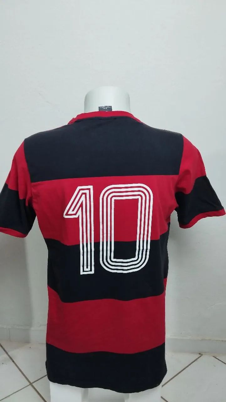Camisa Flamengo Zico Retrô  - Foto 2