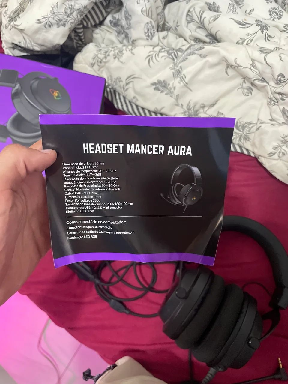 Headset Semi novo - Foto 3