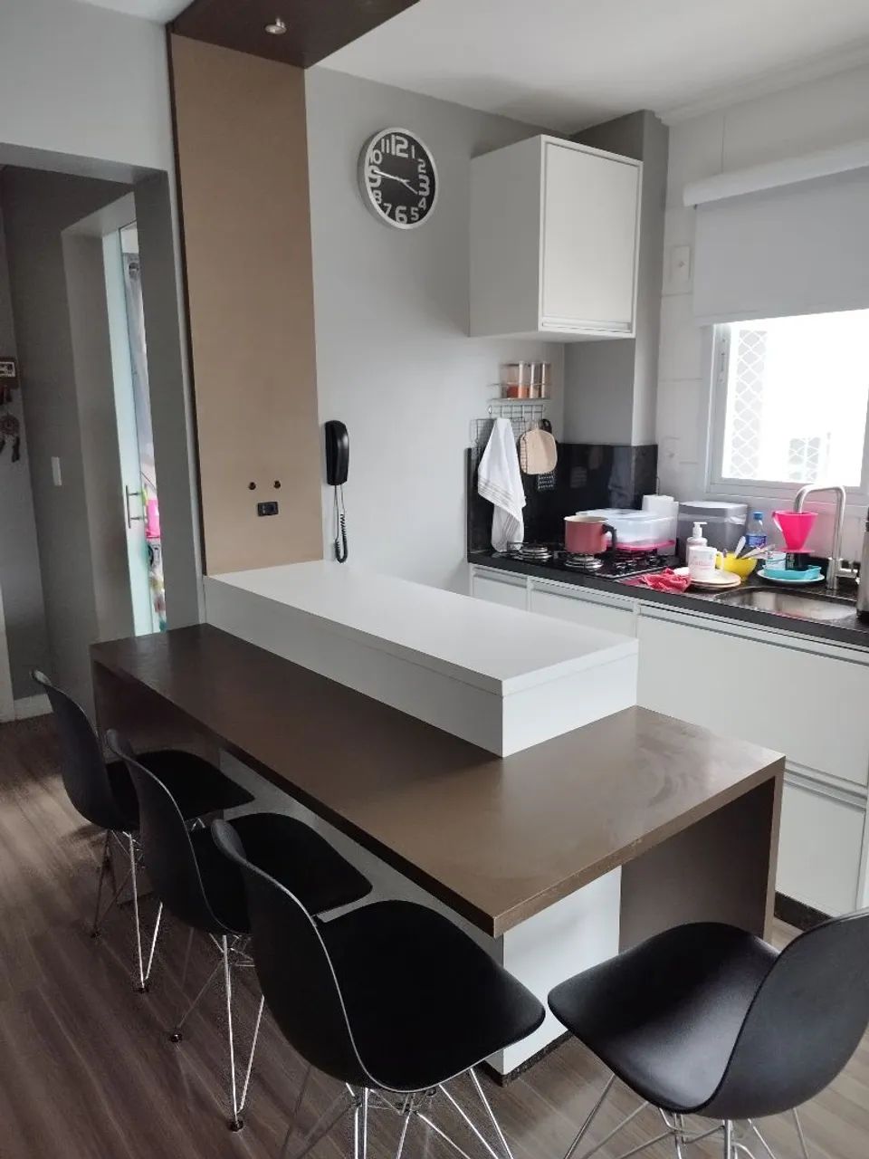 Mesa com balcão para cozinha - Foto 4
