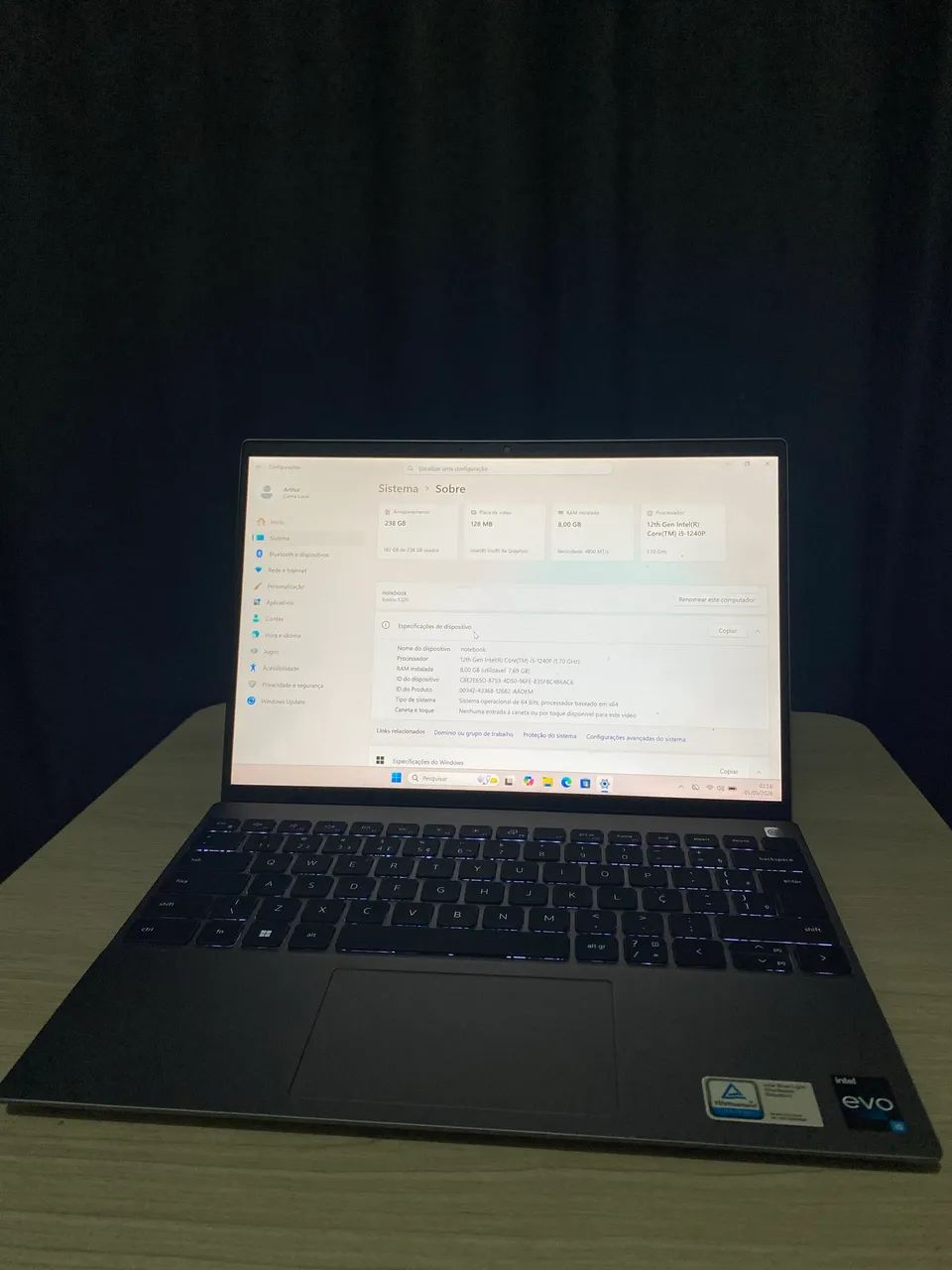 Dell Vostro 5320 i5 (12ª geração)| 8GB | SSD | Pronto pra Uso