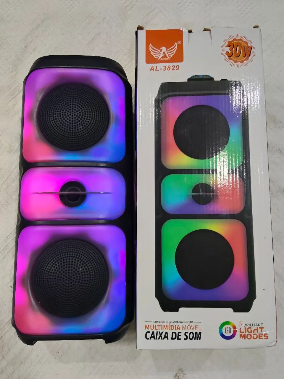 Caixa de som Bluetooth 30W - Foto 2