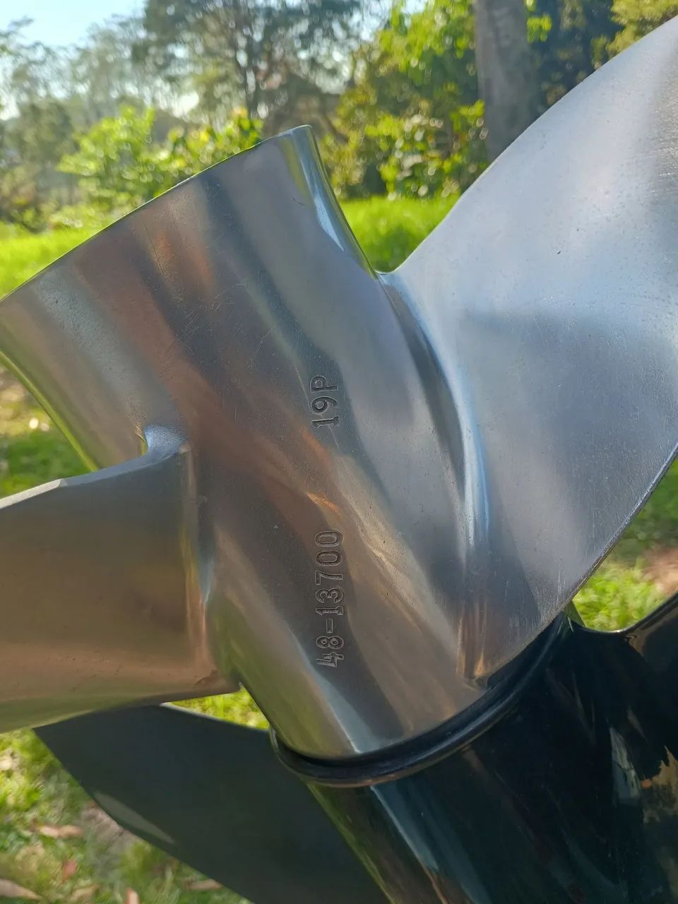 Hélice inox passo 19