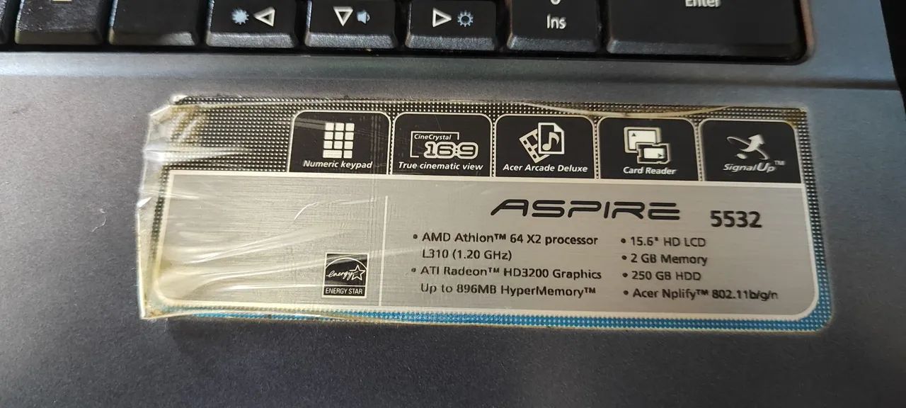 Notebook aspire 5532 + Radeon Hd 3200  - Foto 3