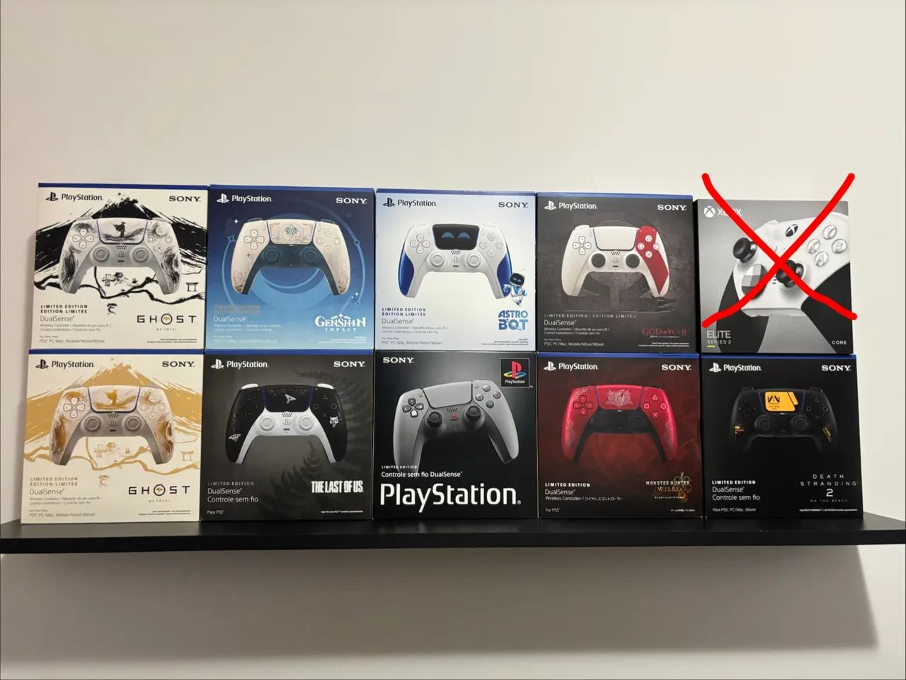 Coleção Controles Dualsense e Xbox (Edição Limitada)