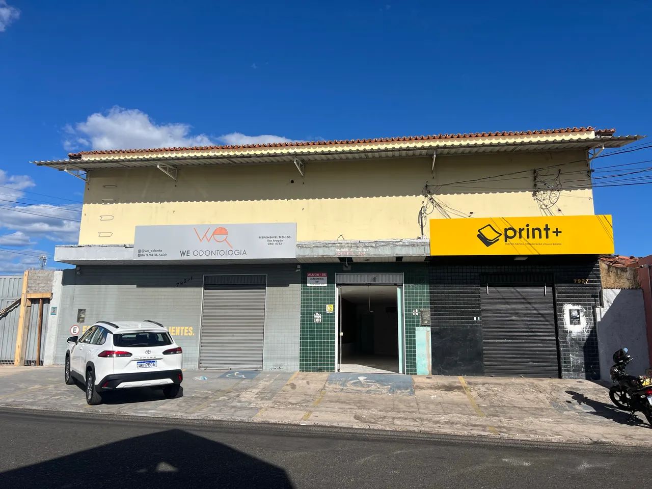 Salão comercial para locação 