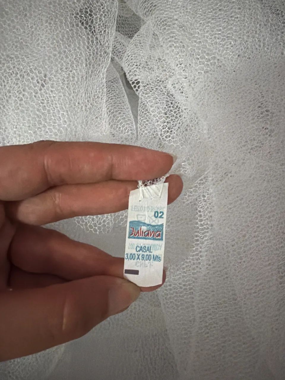Mosquiteiro para cama de casal branco - Foto 4