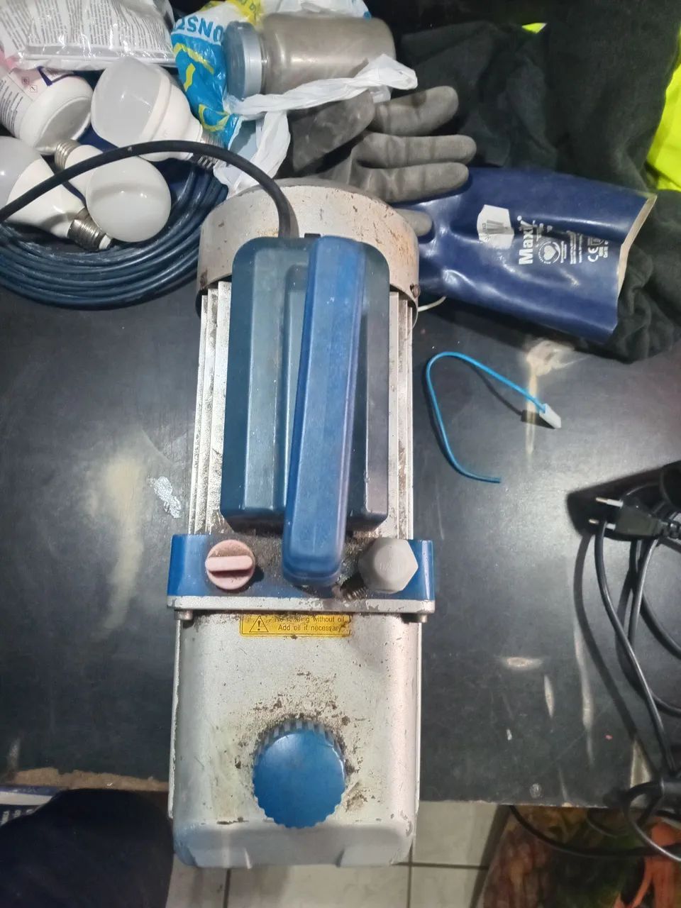 Máquina motor Vácuo ar condicionado 10cfm duplo estágio - Foto 5