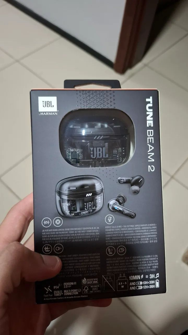 Fone JBL Tune Beam 2 Ghost - Foto 2