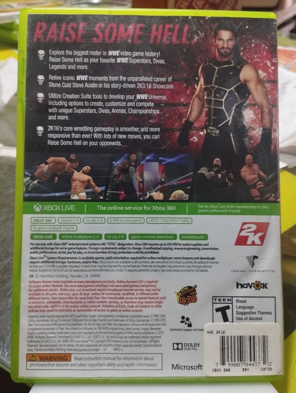 WWE 2K16 Xbox 360 - Foto 3