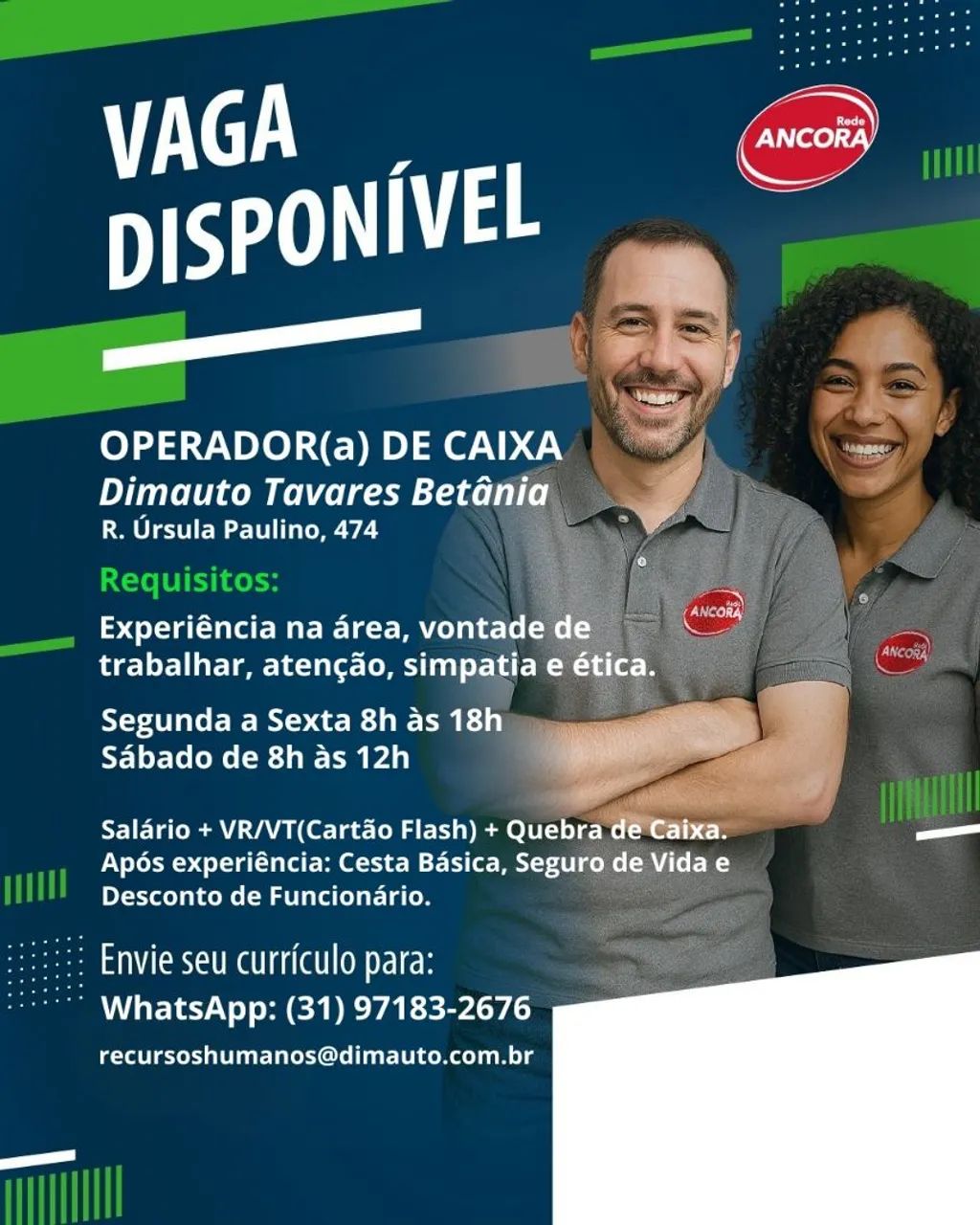 Operador de caixa 