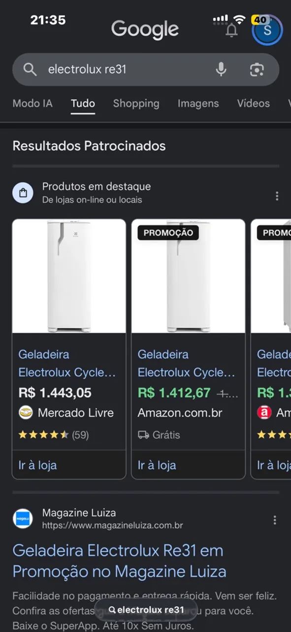 GELADEIRA ELETROLUX RE31 - Foto 3
