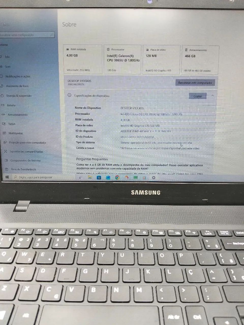 Notebook Samsung  - Foto 5