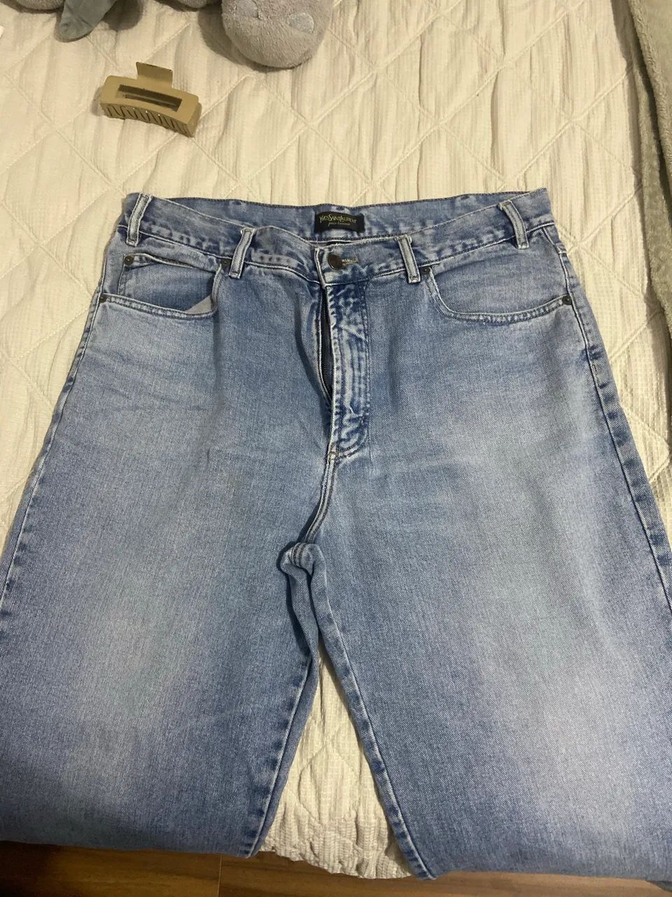 Calça jeans ysl nova 
