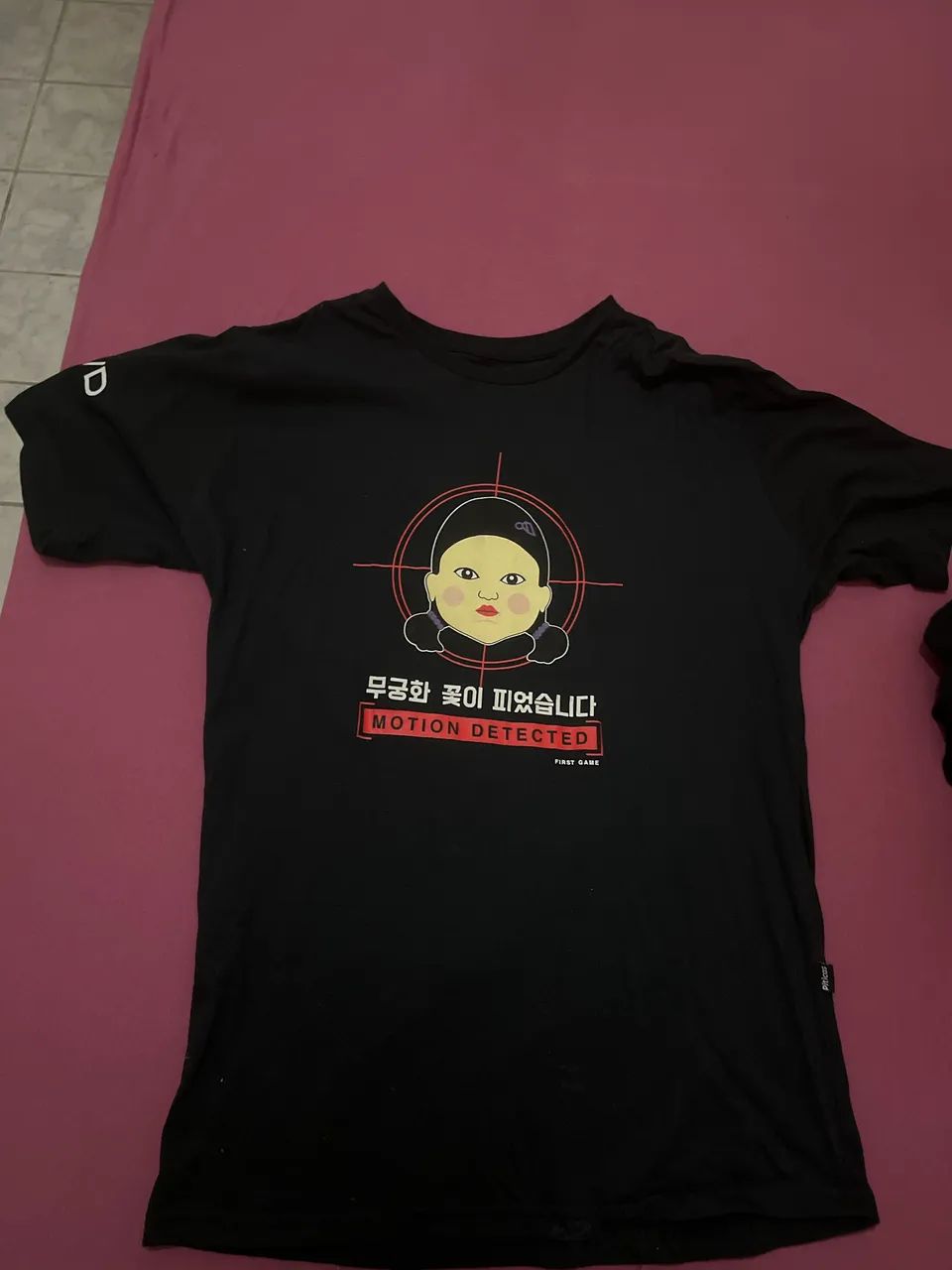 Camisa de fã Round 6, tamanho M, Unissex