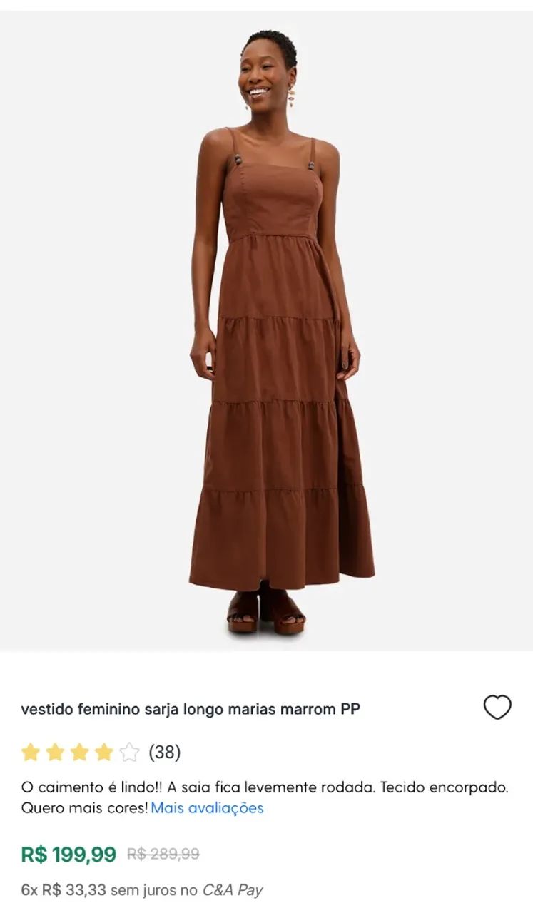 Vestido longo