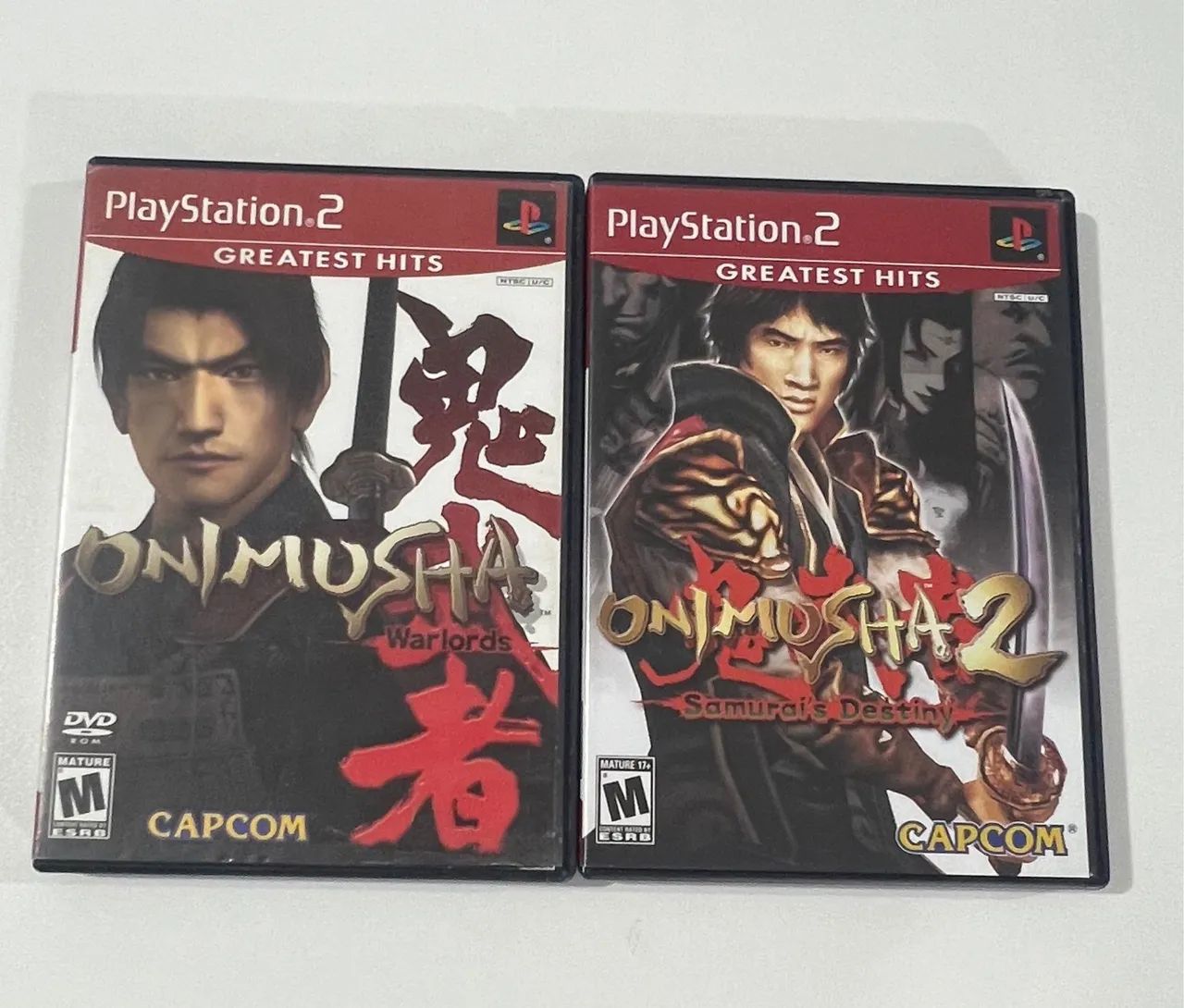 Onimusha 1 e 2 ps2