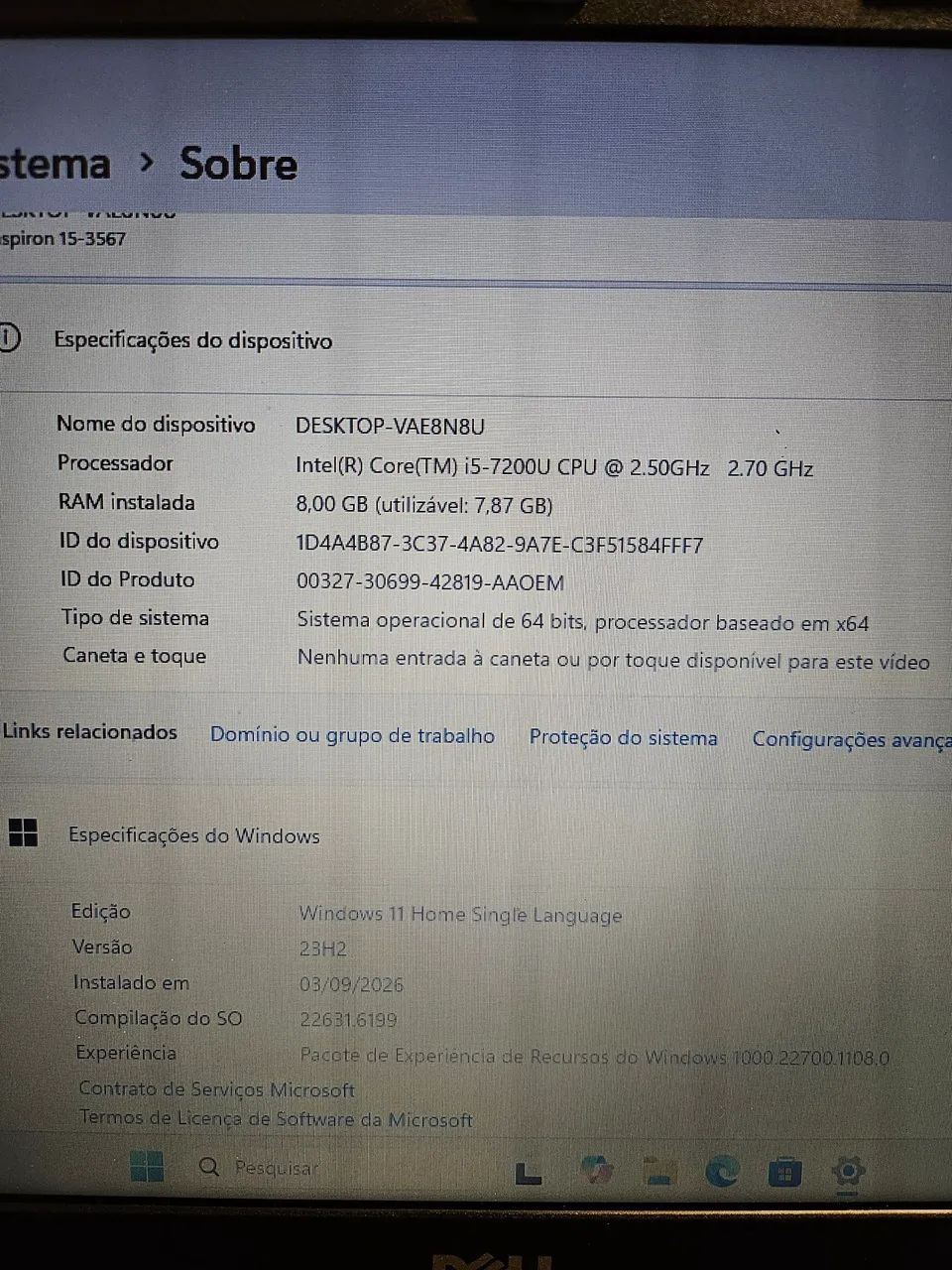 Notebook Dell  - Foto 3