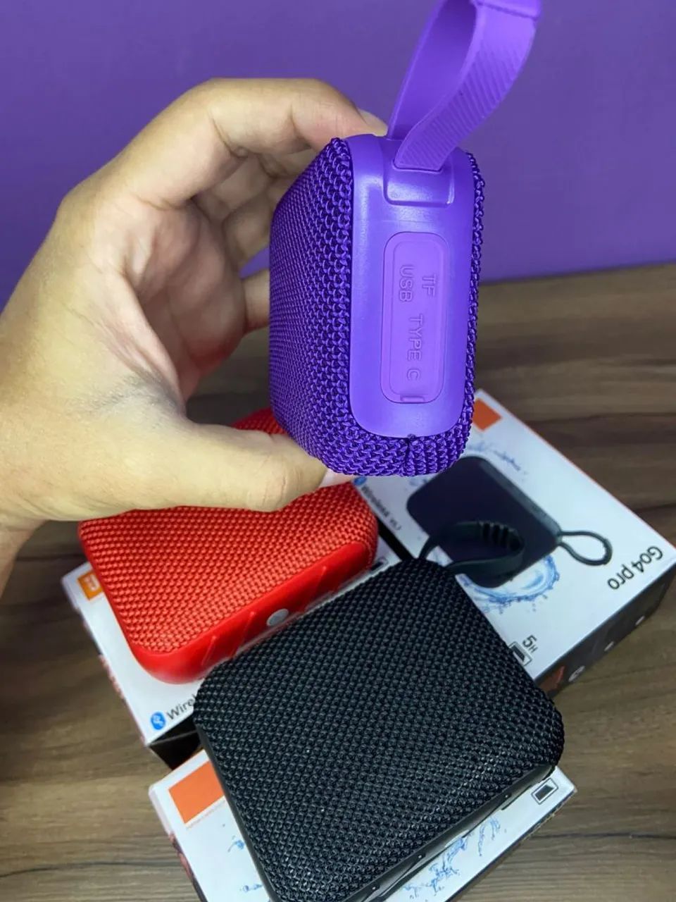 *Caixa de Som Bluetooth GO4 Pro Portátil* - Foto 2
