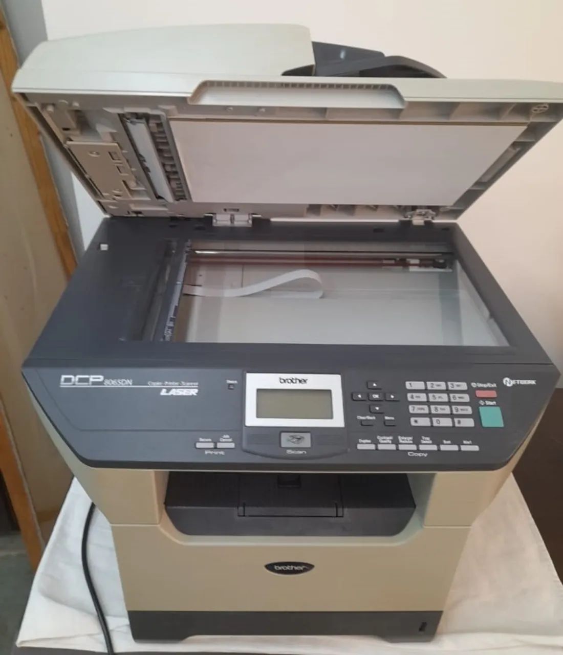 Impressora USADA Brother Laser Monocromática Multifuncional DCP 8065dn, Funcionando. - Foto 5