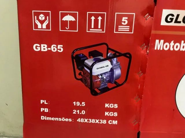 MOTOBOMBA A GASOLINA 6,5CV - Foto 5