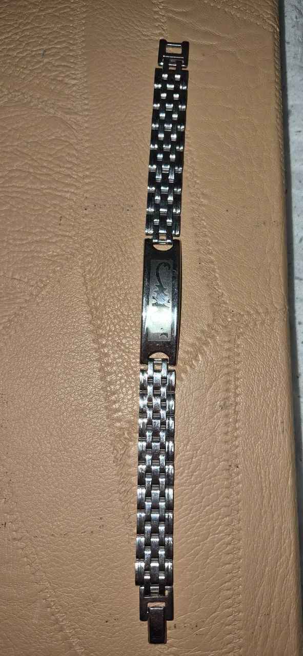 Linda Pulseira em aço Scorpions  - Foto 3