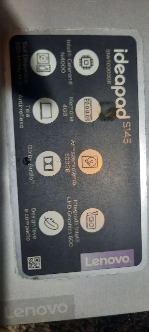 ? Notebook Lenovo IdeaPad S145 - R$ 850 - Foto 2