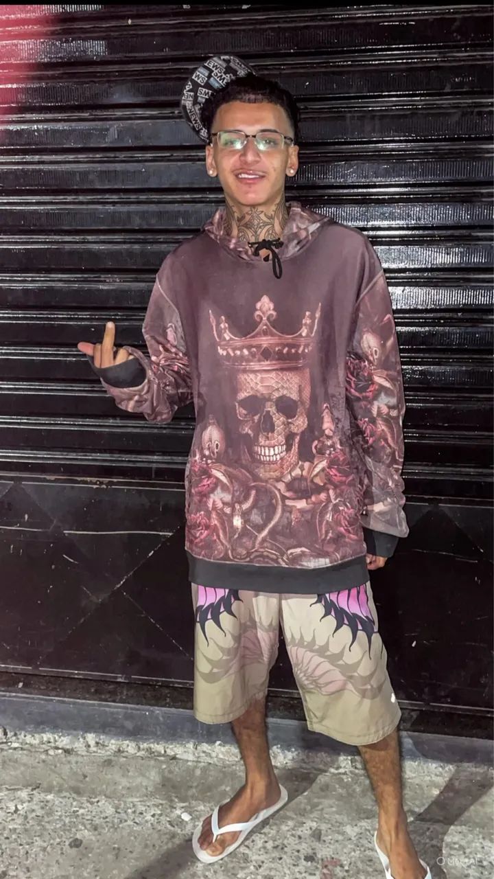 Blusa de frio, rei caveira 