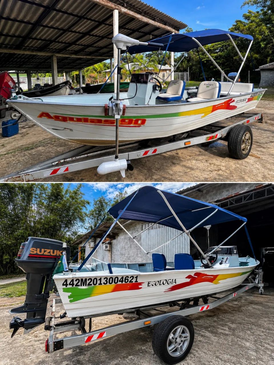 Barco motor 40hp - Foto 2