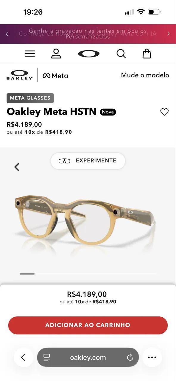Oakley Meta HSTN