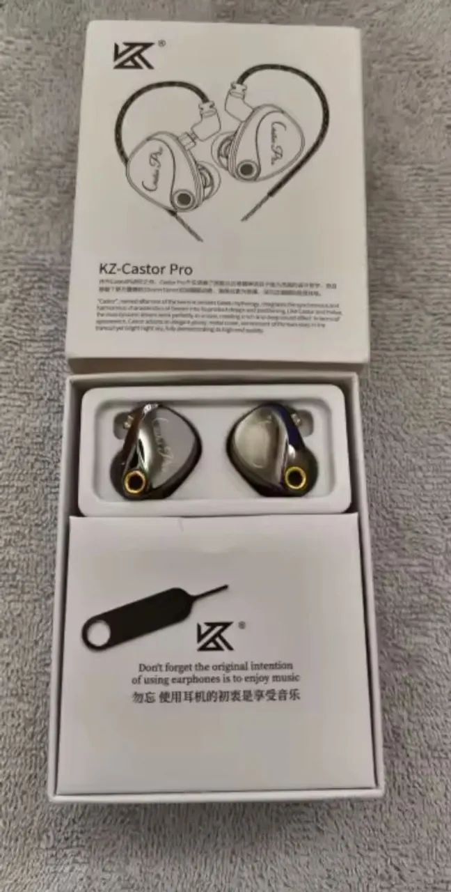 Fone Kz Castor Pro - Foto 3