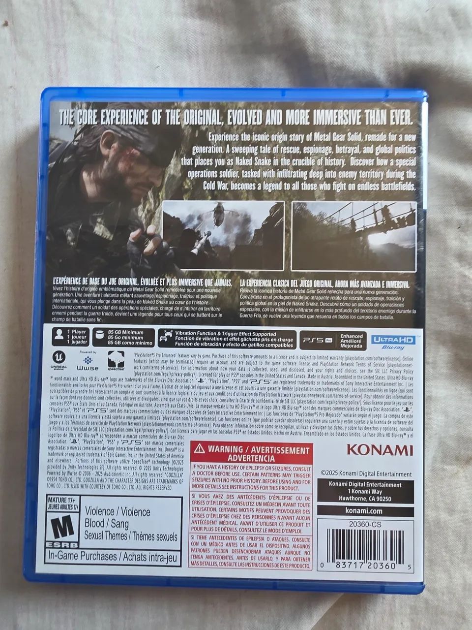 Vendo ou Troco Metal Gear Solid - Foto 2