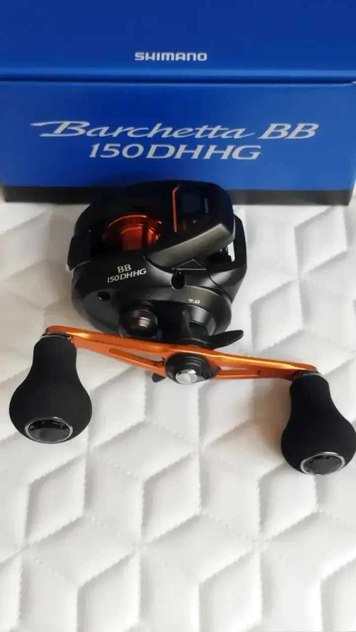 Carretilha Shimano 21 Barchetta Bb 150dh-hg / NOVA - Esportes