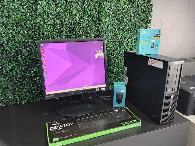 Setup Completo Hp Compaq Com Monitor 17 Polegadas, Processador I5 3Th E Ssd - Foto 4