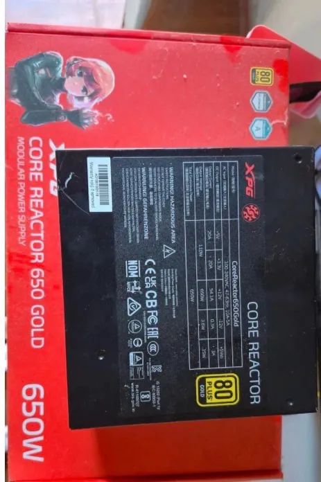 fonte xpg 650w gold modular