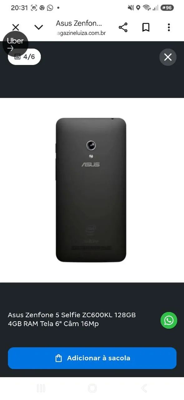Asus ZenFone 5 16GB - Foto 4