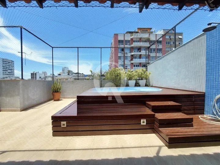 Cobertura duplex 220 m² com 4 quartos 1 suite 2 vagas - Foto 3